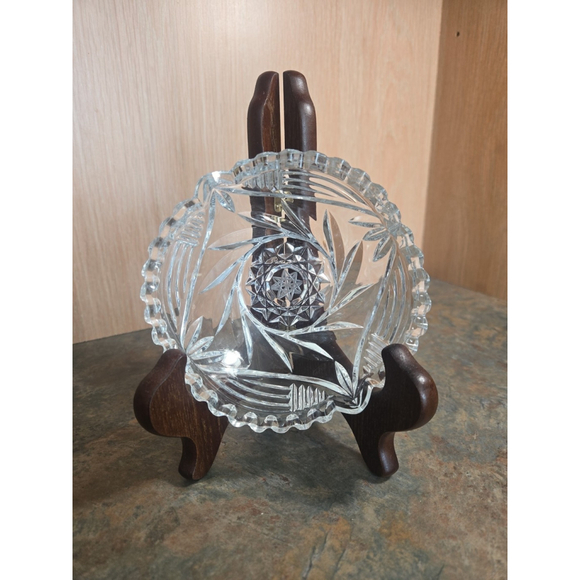 American Brilliant Period (ABP) Cut Glass 4.5-inch Bowl - Picture 1 of 6
